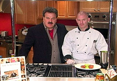 Cooking in The Viking Designer Kitchen Kitchen at S&W TV and Appliance