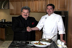 Joe with Chef Ben Lloyd